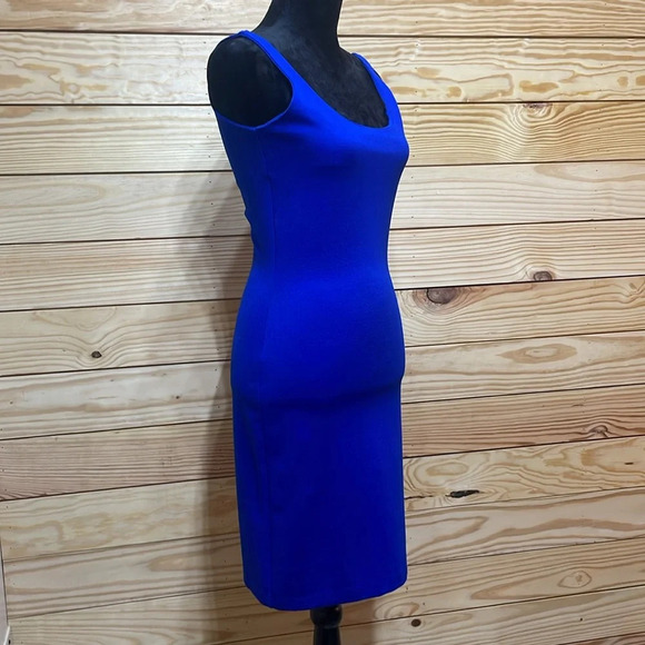 Amanda Uprichard Sleeveless Royal Blue Midi Dress Size Small Gorgeous EUC 🌟 - Picture 2 of 9